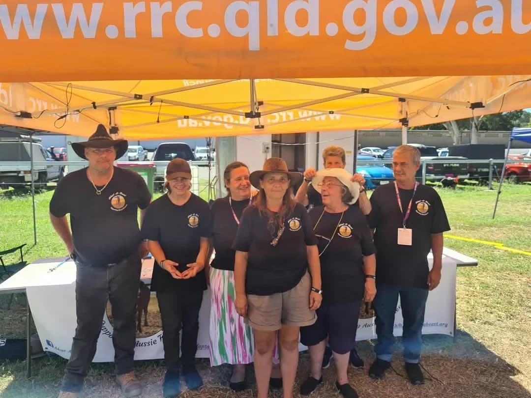 Adopt-A-Beast volunteers at a community stall